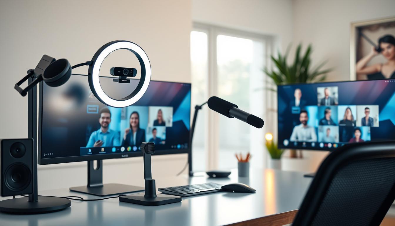 Top 5 dispositivos para melhorar sua imagem em reuniões virtuais